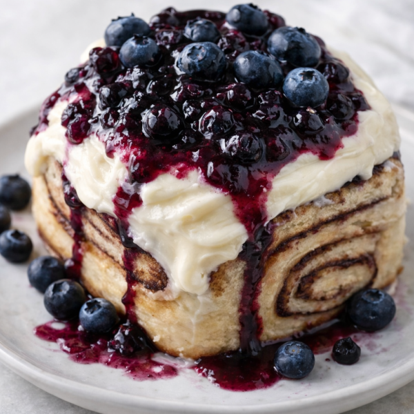 Blueberry Cinnamon Rolls | Set of 6