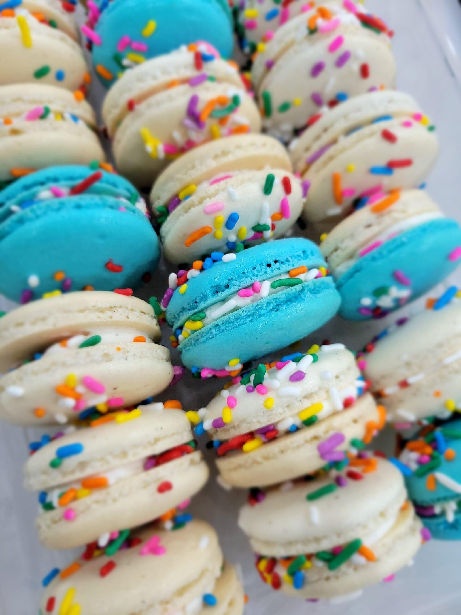 Birthday Macarons, Set of 6